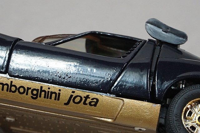 永大 グリップ テクニカ 1/28 Lamborghini ランボルギーニ Jota イオタ 濃紺 日本製_画像5