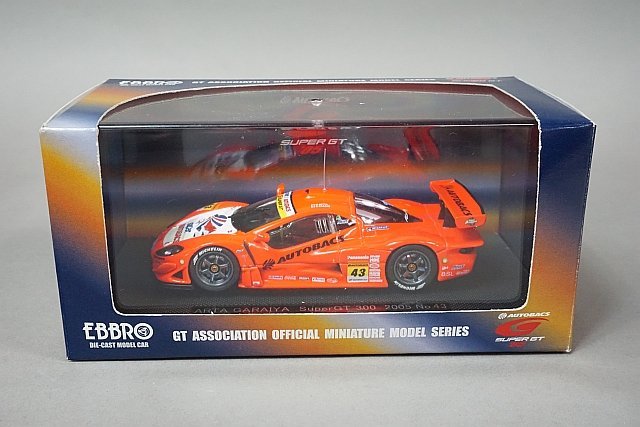 EBBRO エブロ 1/43 ARTA GARAIYA ガライヤ スーパーGT300 2005 #43 43701_画像4