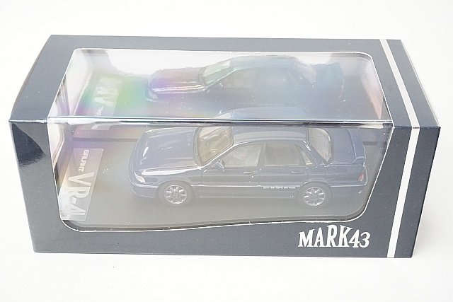 新品 MARK43 マーク43 1/43 三菱 ギャランVR-4 (E39A) 1990 スーパーコスミックブルー PM43133BL_画像4
