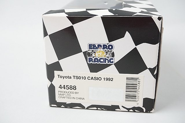 EBBRO エブロ 1/43 TOYOTA トヨタ TS010 カシオ CASIO 1992 #33 44588_画像3