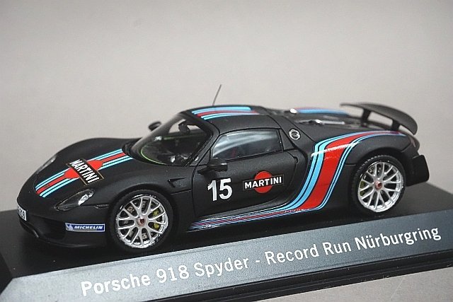 ミニチャンプス PMA 1/43 Porsche ポルシェ 918 スパイダー #15 特注品 MAP02091814_画像1