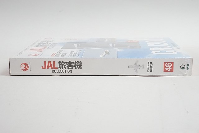 ★ デアゴスティーニ 1/400 JAL旅客機 コレクション No.46 ボンバルディア CRJ200 JA201J 2機セット ダイキャスト_画像4