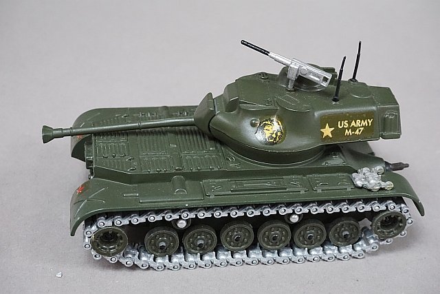 solido ソリド CHAR BLINDE GENERAL PATTON M-47 パットン 戦車 フランス製 全長：約14cm など4点セット ※ジャンク品・本体のみ_画像6