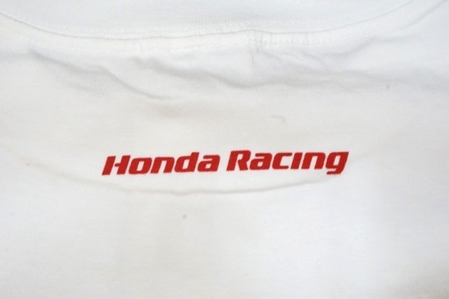 ▽♪ Granlabo グランラボ HONDA ホンダ 佐藤琢磨 半袖Tシャツ 白 M_画像3