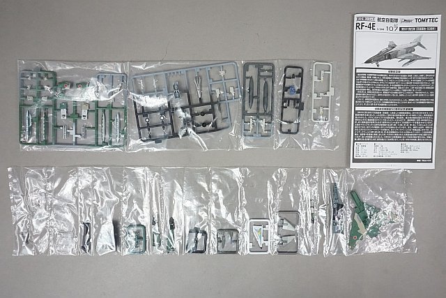 ★ TOMYTEC トミーテック 1/144 技MIX 航空機シリーズ 航空自衛隊 RF-4E 第501飛行隊(百里基地・50周年)プラモデル AC107_画像3