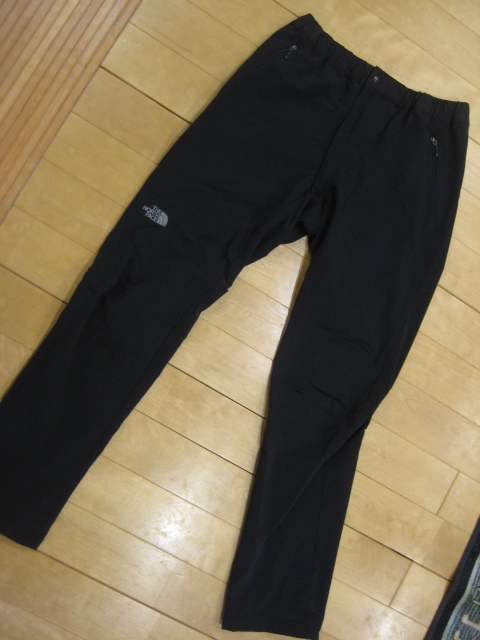美品 ザノースフェイス アルパインパンツ ブラック サイズL NT52927 K THE NORTH FACE Alpine Light pants サミットの画像1