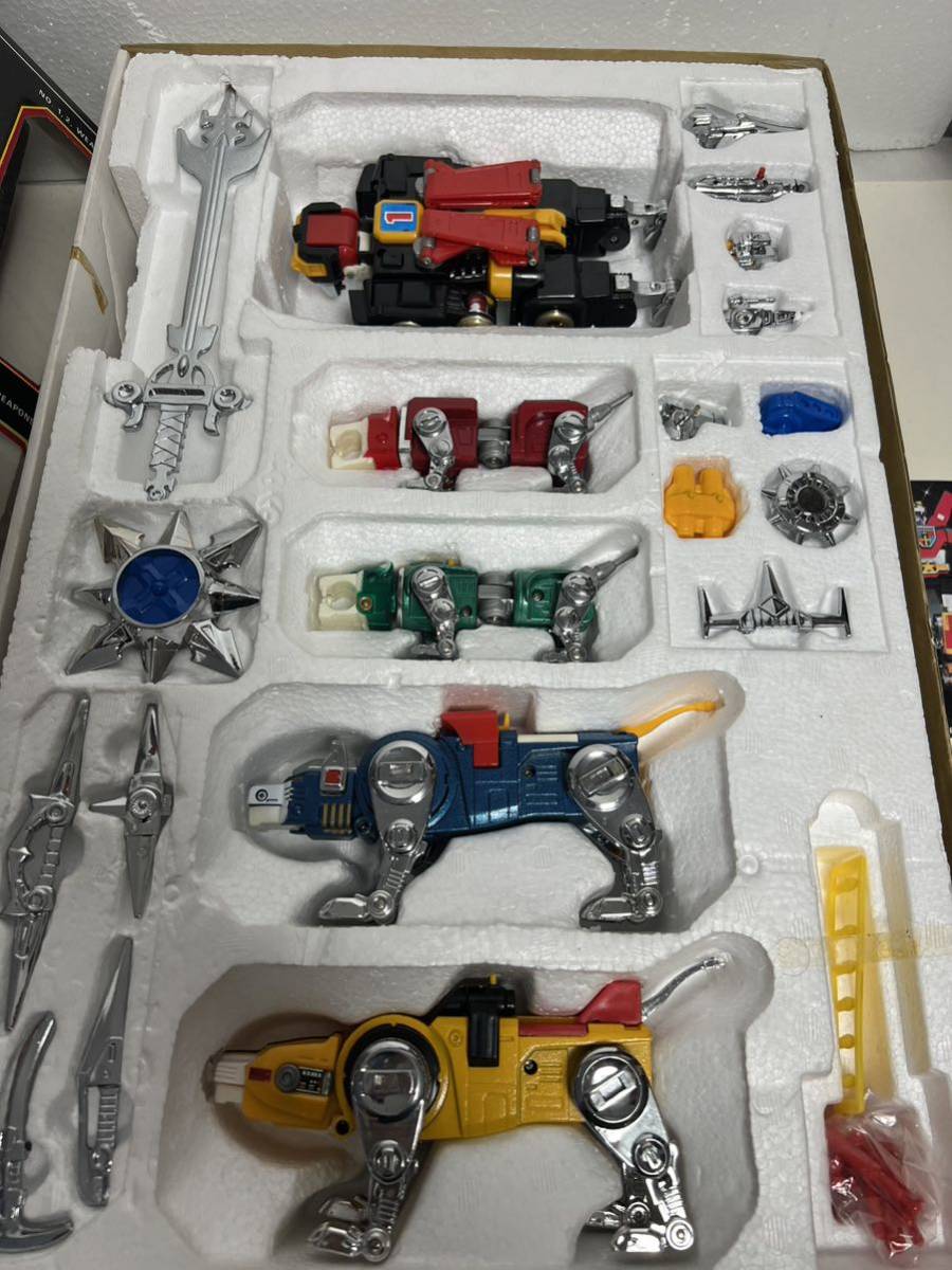 11550円 百獣王ゴライオン(VOLTRON LIONBOT)1980年代超合金の 11550円 百獣王ゴライオン(VOLTRON LIONBOT)1980年代超合金の