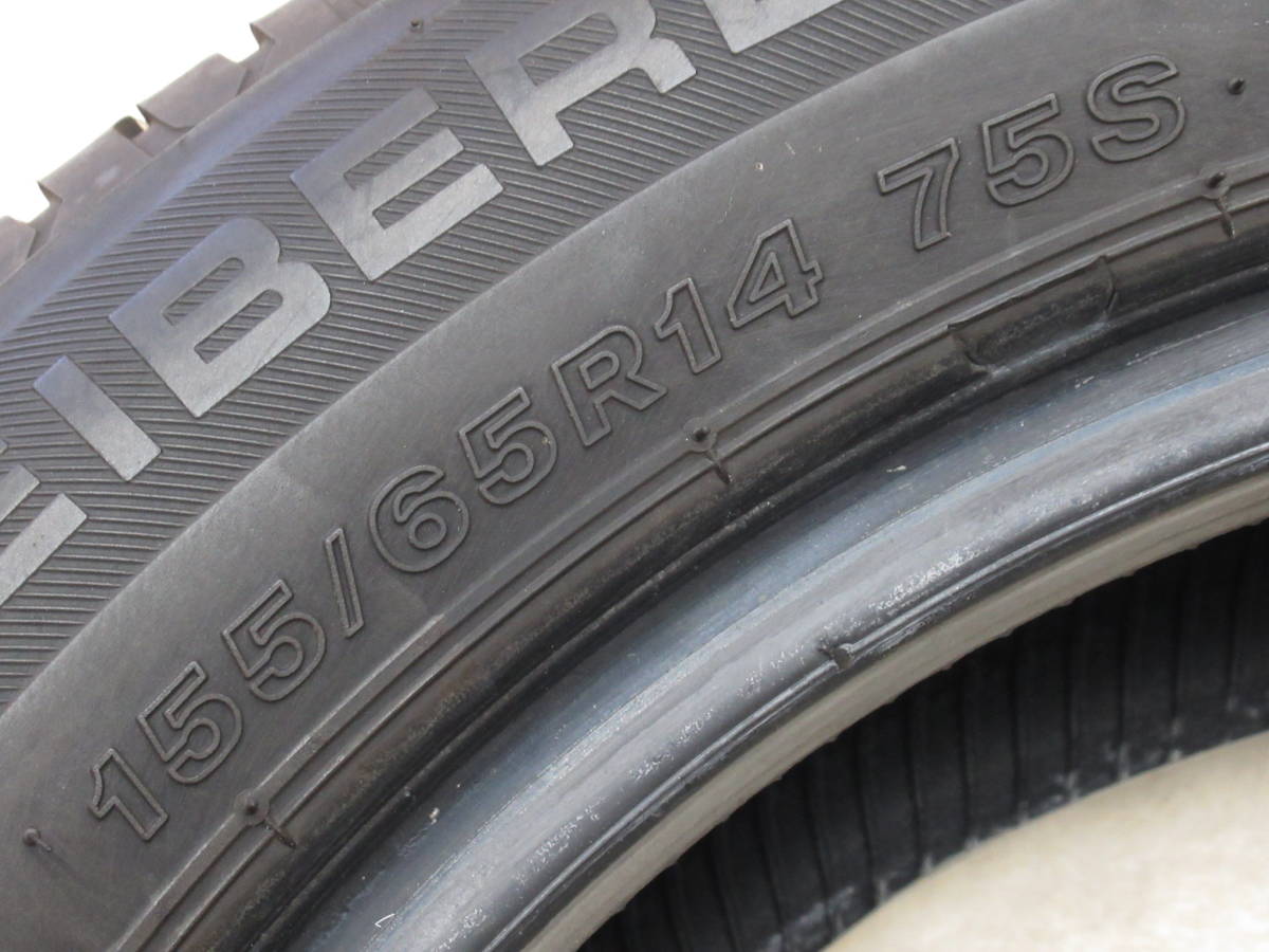 軽サイズ！セイバーリング SL101 155/65R14 ラジアルタイヤのみ2本 ワゴンR,ムーヴ,タント,スペーシア,ミラ,N-BOX,デイズ,コンテ,ラパン他_画像4