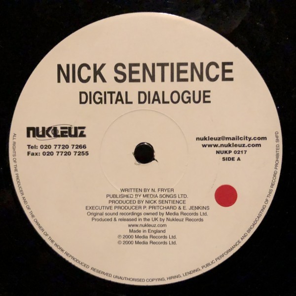 Nick Sentience / Digital Dialogue / Deeper_画像2