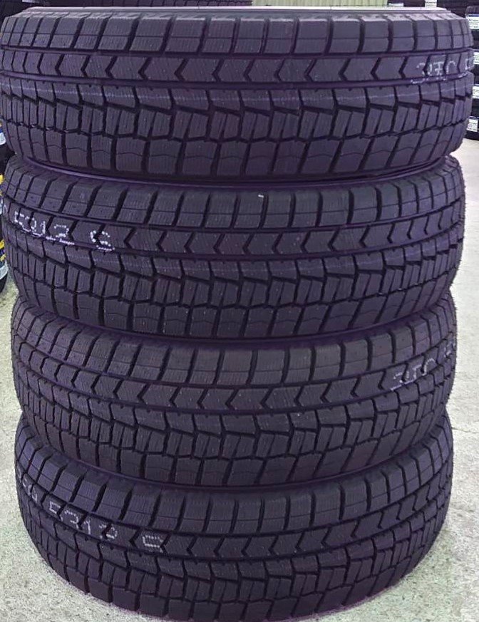 【送料込/22年製処分特価スタッドレス4本セット】ダンロップWINTER MAXX 02 185/60R15 84S【在庫限り】_新品ラベル無し/ホイールは付属しません