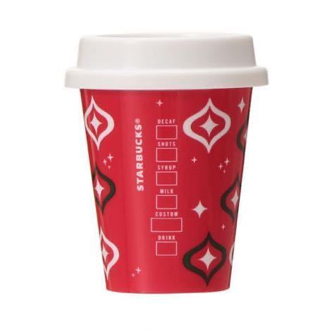 スターバックス ホリデー ミニカップギフト チケット無しRED CUP オーナメント クリスマス スタバ タンブラー 巾着 小物入れ 2023_画像3