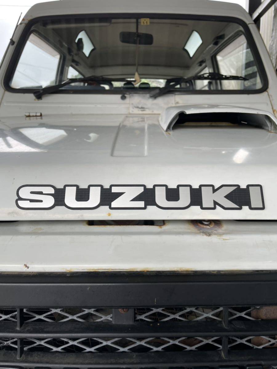 SJ30ジムニー　フロントSUZUKIエンブレム　純正風　ja11 ja22 jb64jb23ja71ja12_画像4