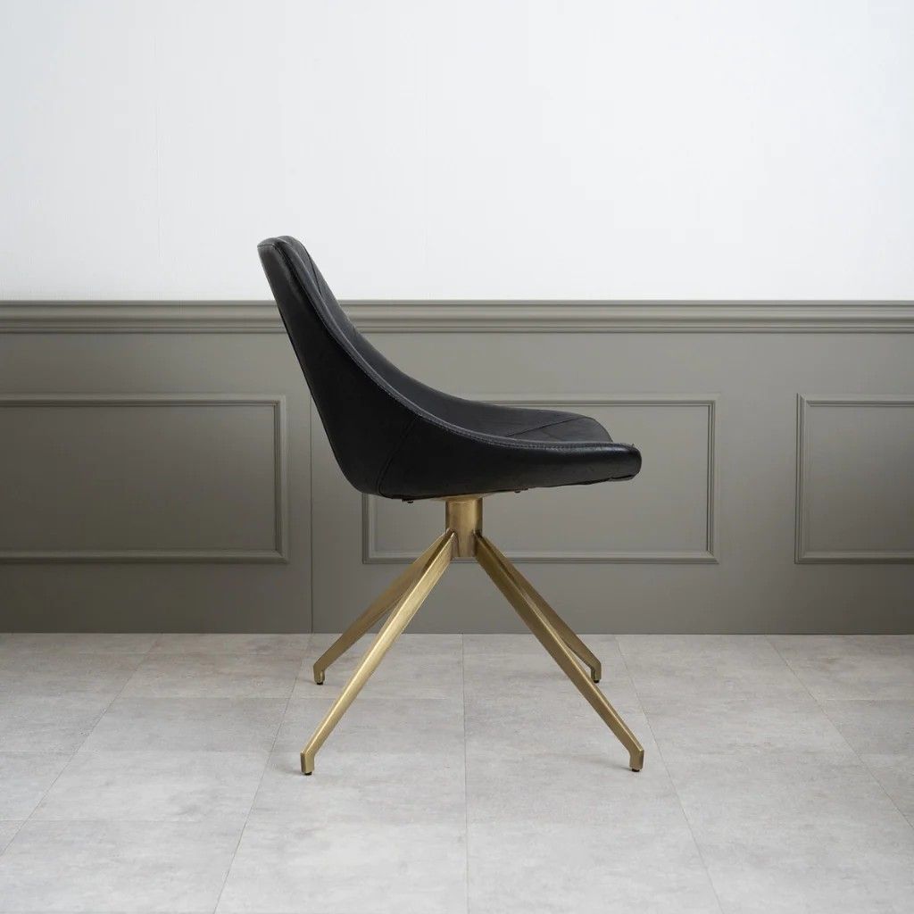 KuHoN Light chair / ライトチェア イス 椅子　レザー デザイナーズチェア