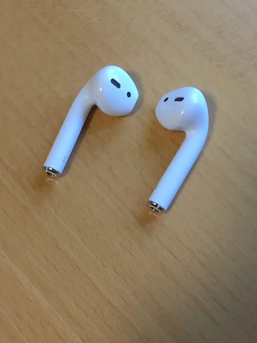 Apple Air Pods無線耳機·使用 原文:Apple Air Pods ワイヤレスイヤホン・中古