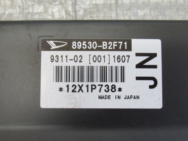 ミライース DBA-LA300S ミッションコンピューター 89530-B2F71 350630_画像2