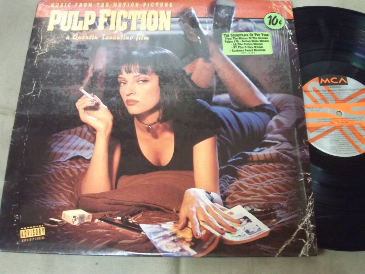 【US盤LP】「MUSIC FROM THE MOTION PICTURE FULP FICTION」MCA_画像1