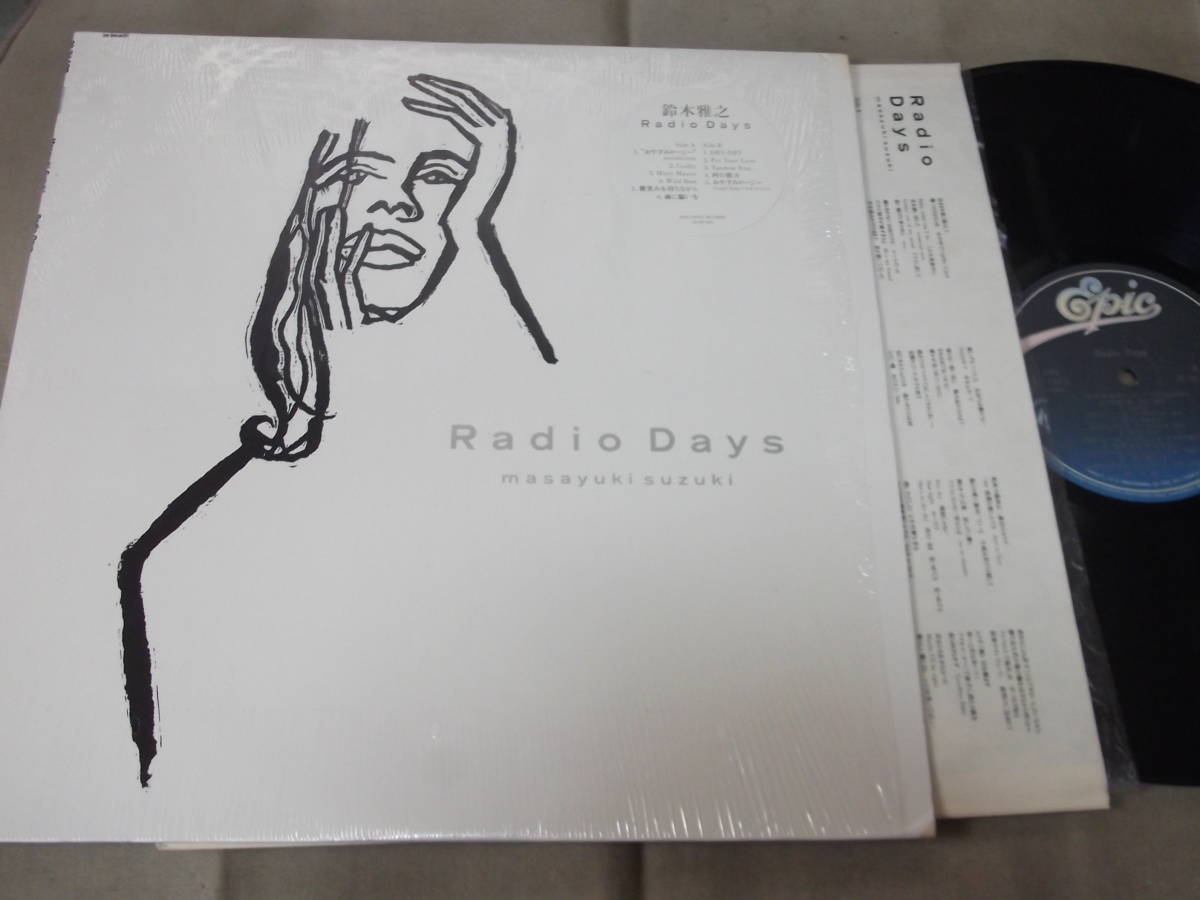 【国内盤LP】「鈴木雅之／Radio Days」ソニー_画像1