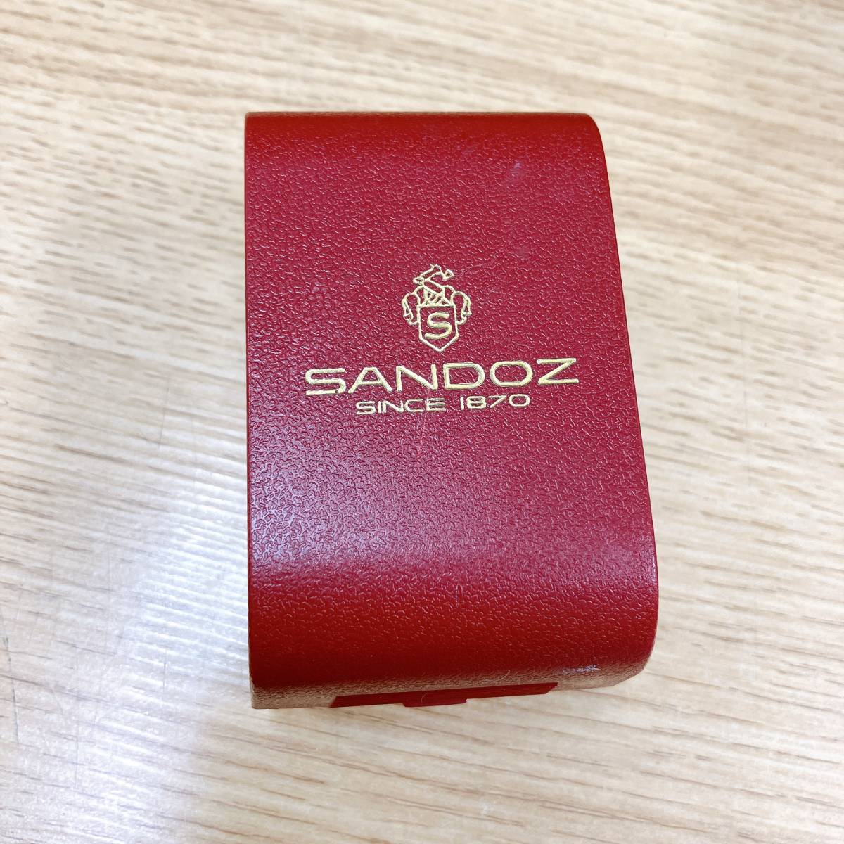 【SANDOZ サンドス メンズ 腕時計】スイス製/ヴィンテージ/ケース付/T510-295_画像7