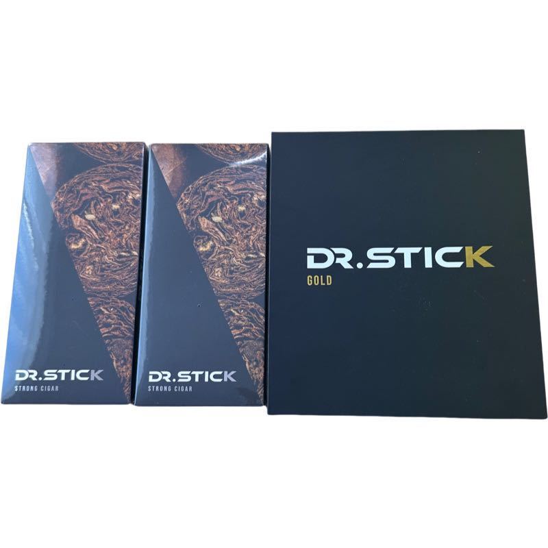 ドクタースティック DR.STICK ゴールド タイプ X 本体（美品）本体備え付けリキッド3個未使用 & リキッド2箱セット type X_画像1
