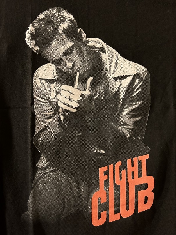 新品★FIGHT CLUB　ブラッドピット　フォトプリントTシャツ【L】★ファイトクラブ/エドワードノートン/チャック・パラニューク/小説/映画_画像2