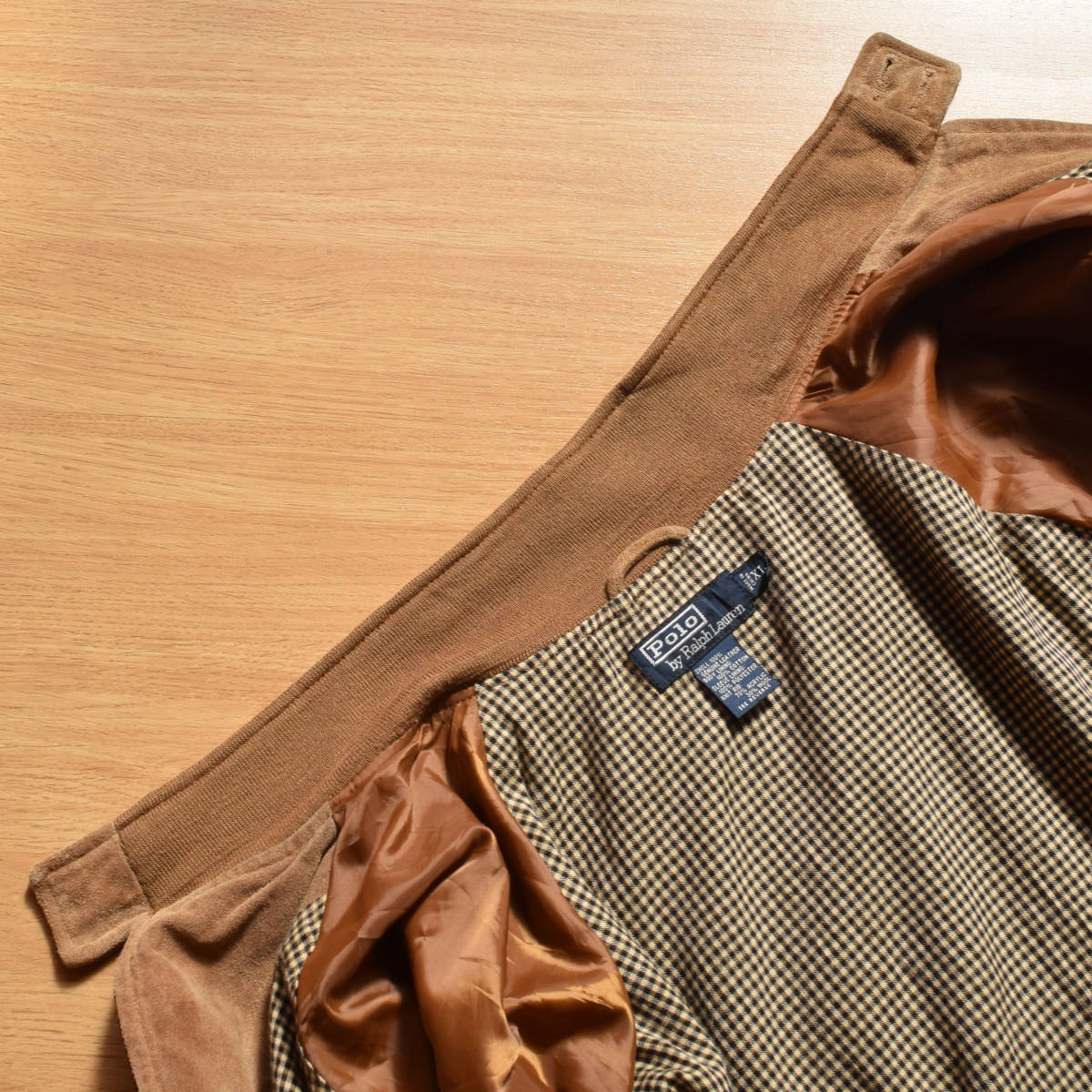 メンズXL 美品 Polo Ralph Lauren スエードジャケット オールレザー