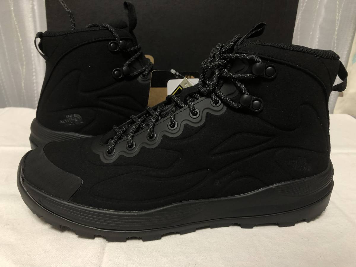 新品 THE NORTH FACE SCRAMBLER MID GORE-TEX INVISIBLE FIT 定価24750円 28cm ノース ゴアテックス 黒 トレッキング ブーツ ブラック_画像2