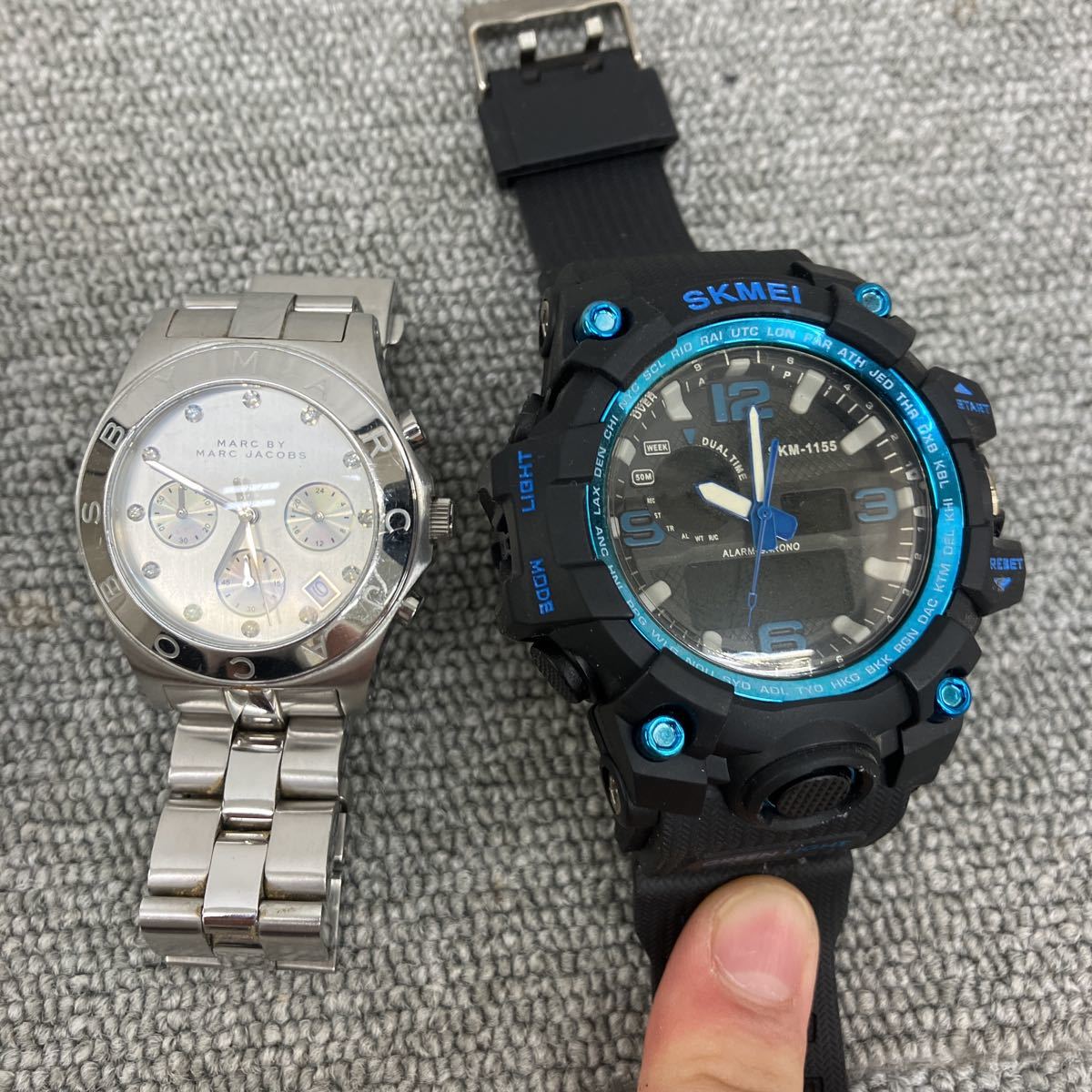 ♪【売り切り】時計29点まとめ！CASIO カシオ SEIKO セイコー swatch スウォッチ SKMEI MARC BY MARC JACOBS...腕時計 現状品 _画像7