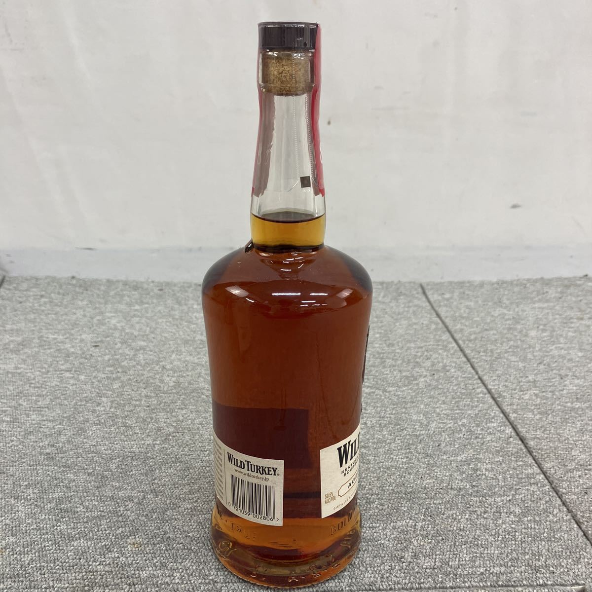 ◎【売り切り】未開栓！WILD TURKEY ワイルドターキー 8年 バーボンウイスキー 700ml 50.5％ 古酒 洋酒 箱付き_画像4