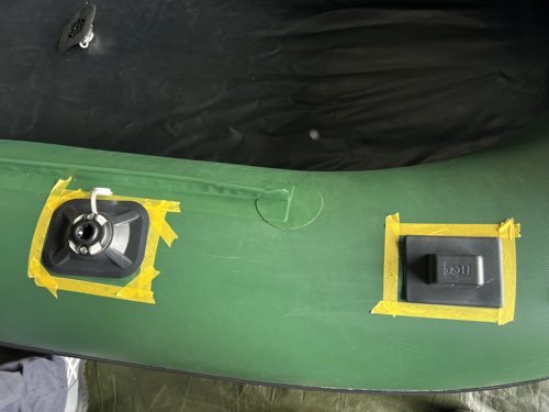 ゴムボート修理には専用ボンド、２液性/PVC用プロボンド300ｇ硬化剤付＆アセトン＋スターターセットの画像9