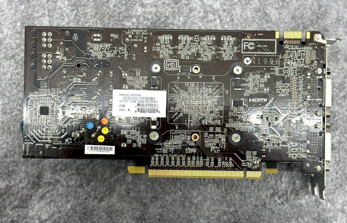 動作未確認■MSI グラフィックボード N560GTX-M2D1 搭載 冷却装置■兵庫県姫路市から d1 23-831_画像3