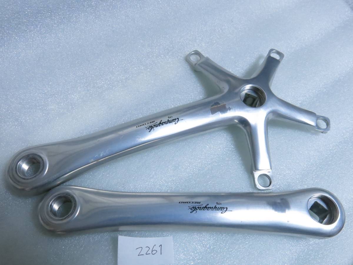 FC-05577-2261 Campagnoloカンパ RECORDレコード クランク 175mm FC-05577-2261 Campagnoloカンパ RECORDレコード クランク 175mm