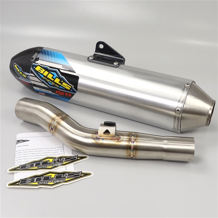 ◇展示品 KX250F '14-'16 BILLS PIPES ビルズパイプス RE13 2mMAX スリップオンマフラー サイレンサー(53-K25014)訳アリ_画像1