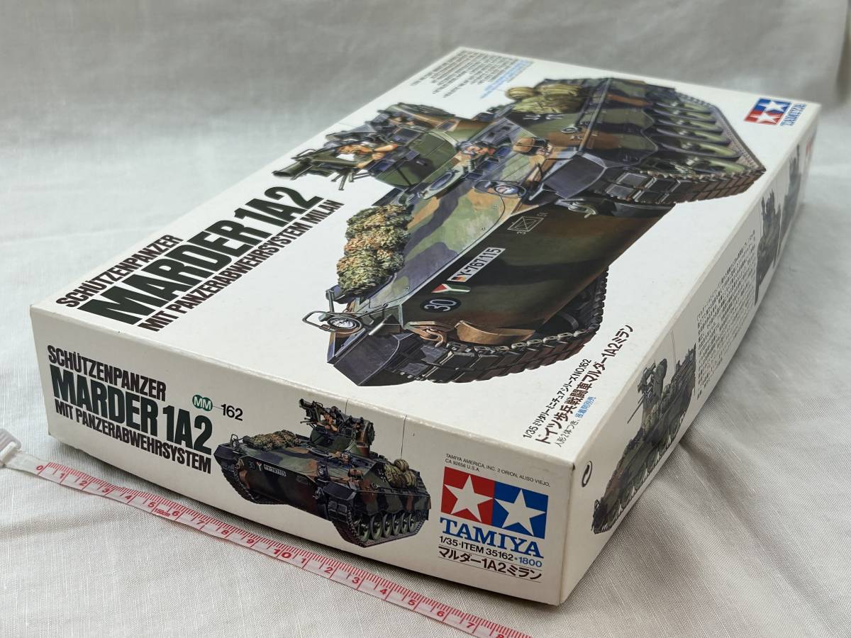 TAMIYA 1/35 ミリタリーミニチュアシリーズ No.162【ドイツ歩兵戦闘車マルダー1A2ミラン／MARDAR 1A2】1993年製_画像3