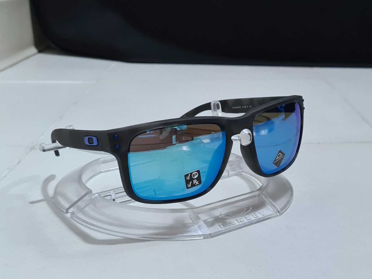  стандартный товар новый товар поляризованный свет OAKLEY HOLBROOK Oacley ho ru Brooke PRIZM SAPPHIRE POLARIZEDp ритм сапфир polalaizdo солнцезащитные очки 