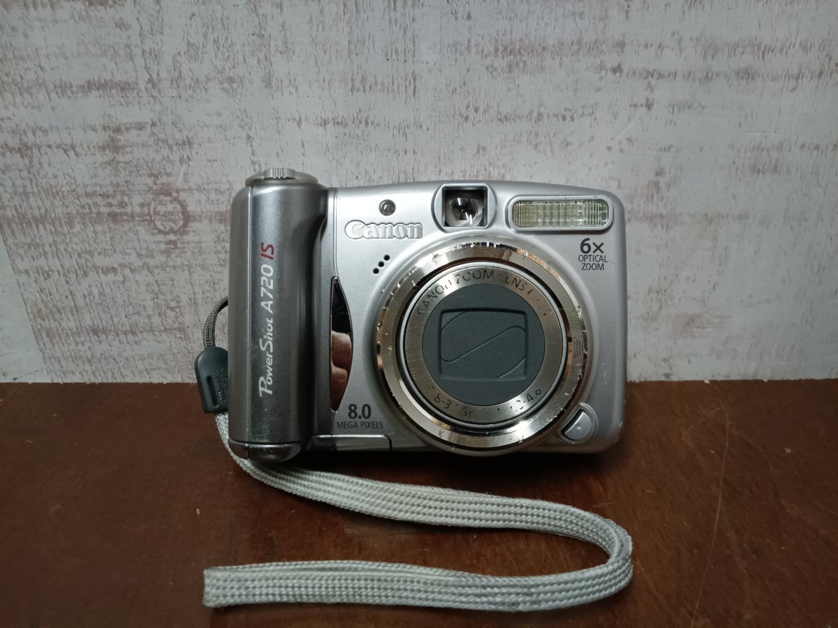 Canon　キャノン　PowerShot　A720 IS デジタルカメラ　デジカメ　キヤノン　パワーショット　コンデジ　ジャンク_画像1