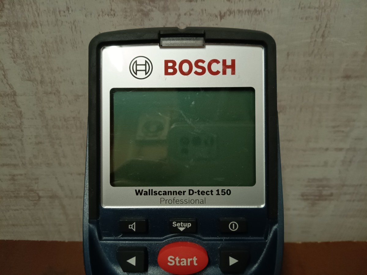 BOSCH　ボッシュ　コンクリート探知機　D-TECT 150 CNT ウォールスキャナ　測定器　探知機　ジャンク_画像2