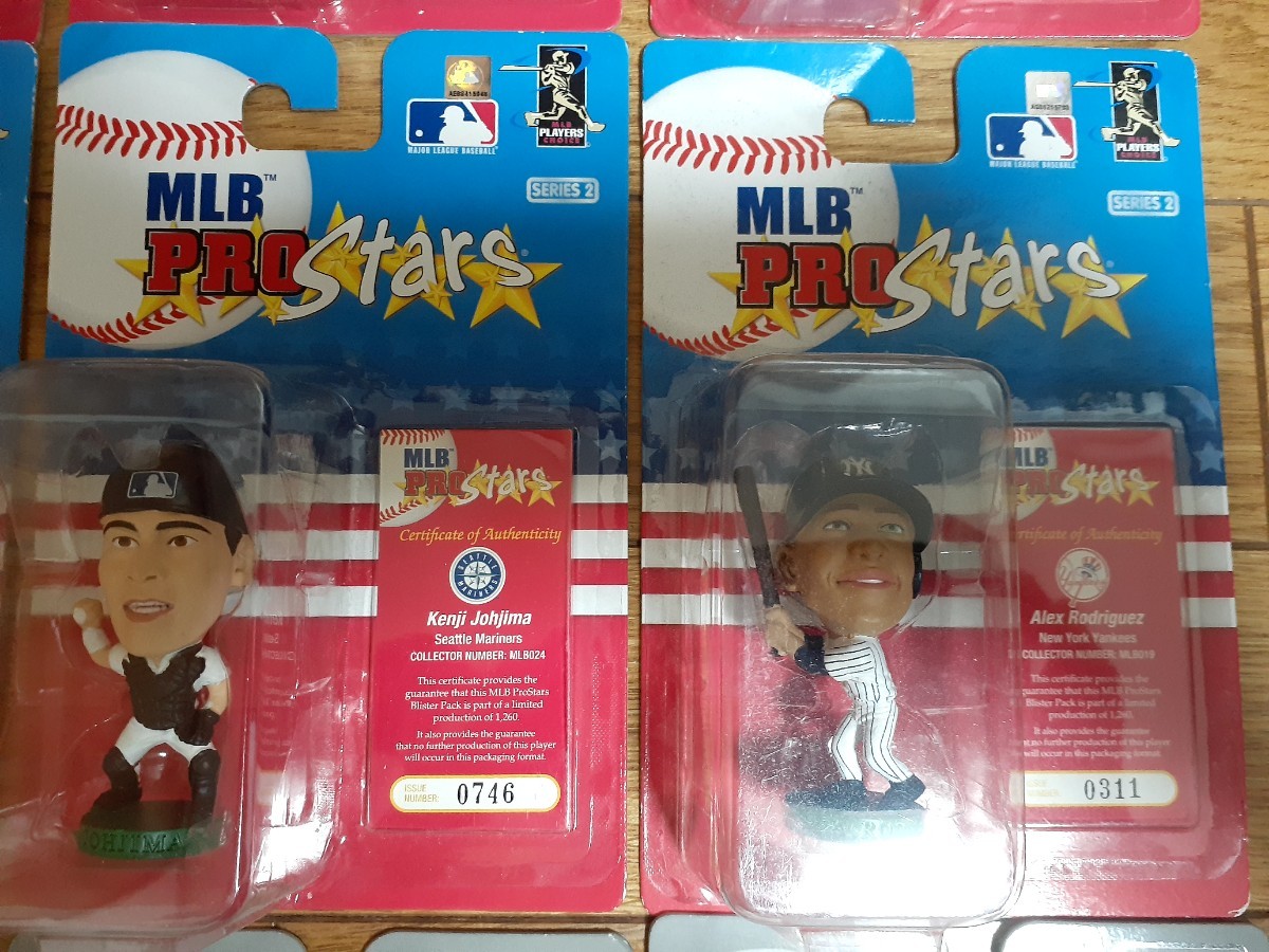 大量 MLB プロスターズフィギュア 20体 未開封 PRO STARS CORINTHIAN プラチナムエディション８体含 む イチロー、ジーター、マダックス等_画像4