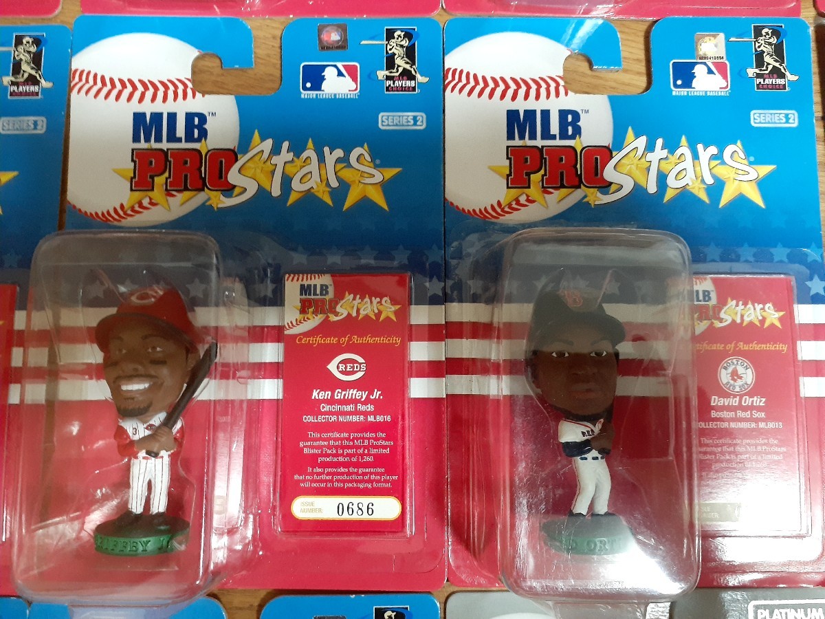 大量 MLB プロスターズフィギュア 20体 未開封 PRO STARS CORINTHIAN プラチナムエディション８体含 む イチロー、ジーター、マダックス等_画像5