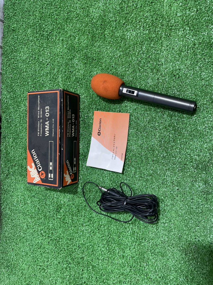 Clarion FM wireless microphone WMA-013 microphone FM retro 