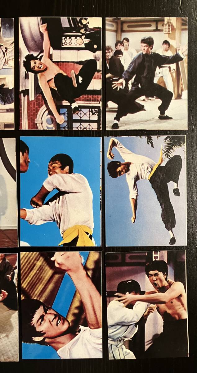  1974 山勝 カード 15枚セット ブルース リー Bruce Lee Enter The Dragon_画像3