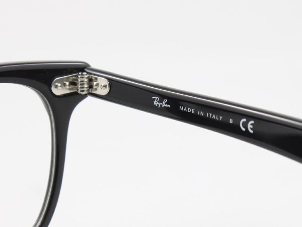 Ray-Ban レイバン RX5398F-2000 メガネフレーム 度付きレンズ可 近視 遠視 乱視 老眼鏡 遠近両用 伊達メガネ アジアンフィット HAWKEYE_画像6