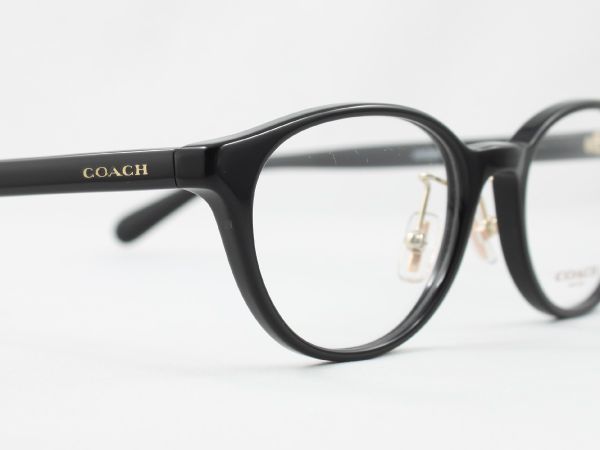 COACH コーチ メガネフレーム HC6152D-5002 度付き対応 近視 遠視 老眼鏡 遠近両用 正規品 ラウンド ボストン 丸メガネ アジアンフィット_画像4