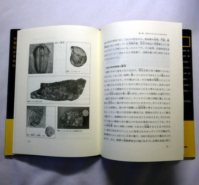 「よみがえる太古の生きもの　化石は語る」増田孝一郎 たくさんの写真とわかりやすい説明で大人も子どもも楽しめる科学読み物