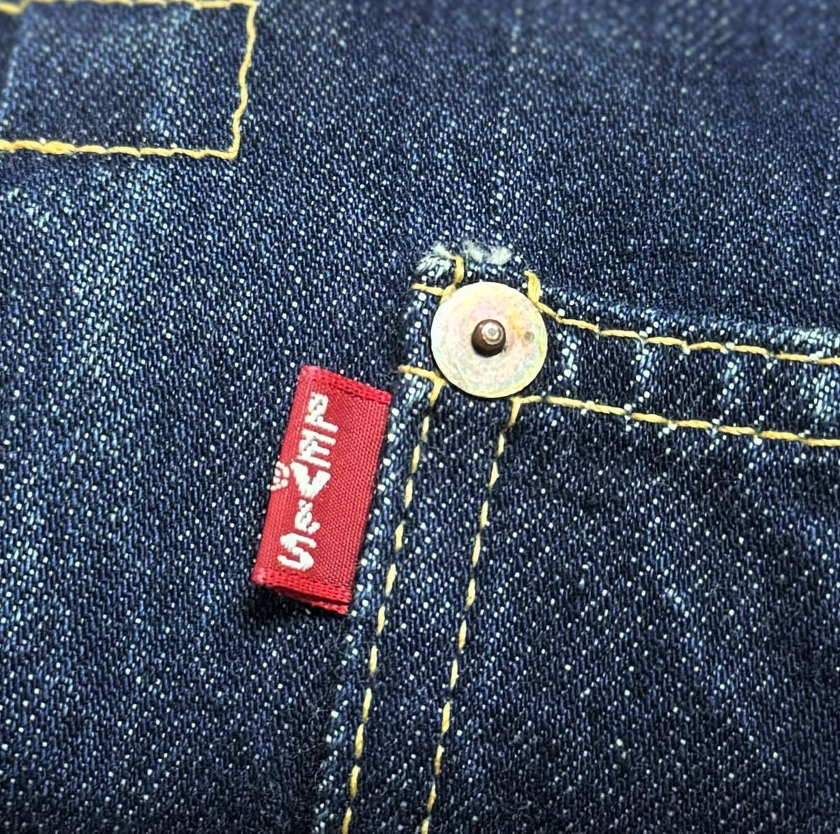 44 濃紺 大戦 90s Levis S506XX 1st 44506-0022 バレンシア 米国製 USA ビッグサイズ オリジナル ビンテージ / 501XX BIGEビッグE_画像7