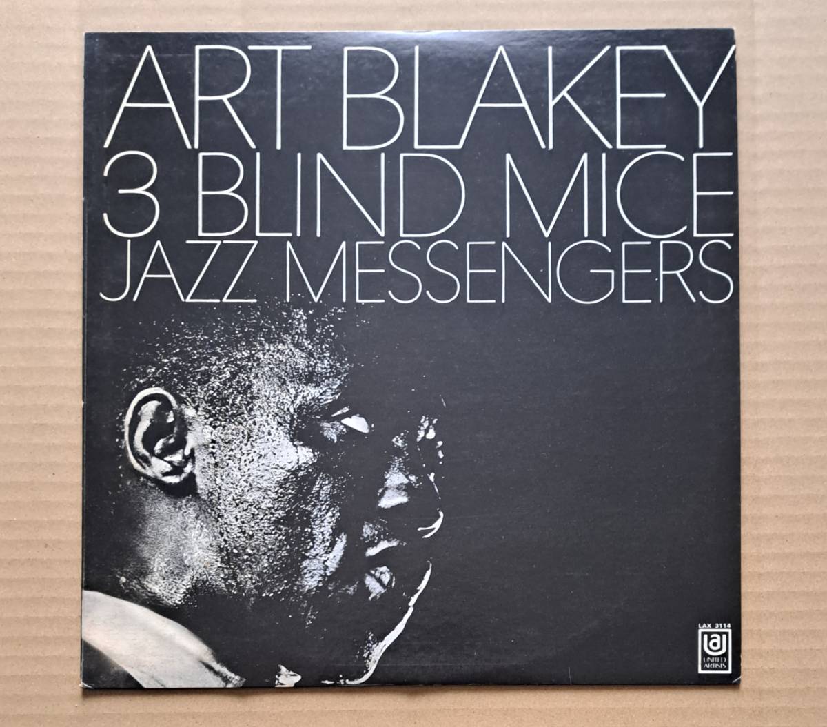 国内盤LP◎アート・ブレイキーとジャズ・メッセンジャーズ『スリー・ブラインド・マイス』LAX-3114 キング 1976年 Art Blakey 64891J_画像1