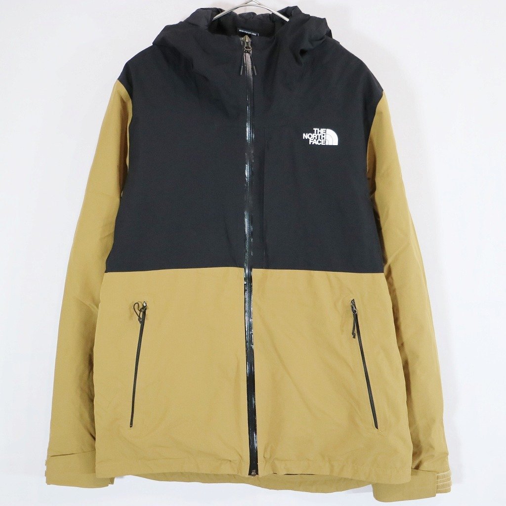 THE NORTH FACE ノースフェイス HYVENT マウンテンパーカー 防寒 防風 アウトドア イエロー (メンズ M) N5865 /1円スタート_画像1