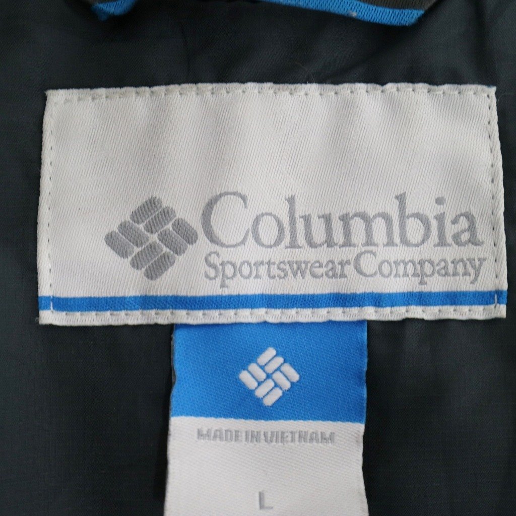 Columbia コロンビア マウンテンパーカー ウィンターウェア 防寒 アウトドア キャンプ グレー (メンズ L) N6250 /1円スタート_画像9