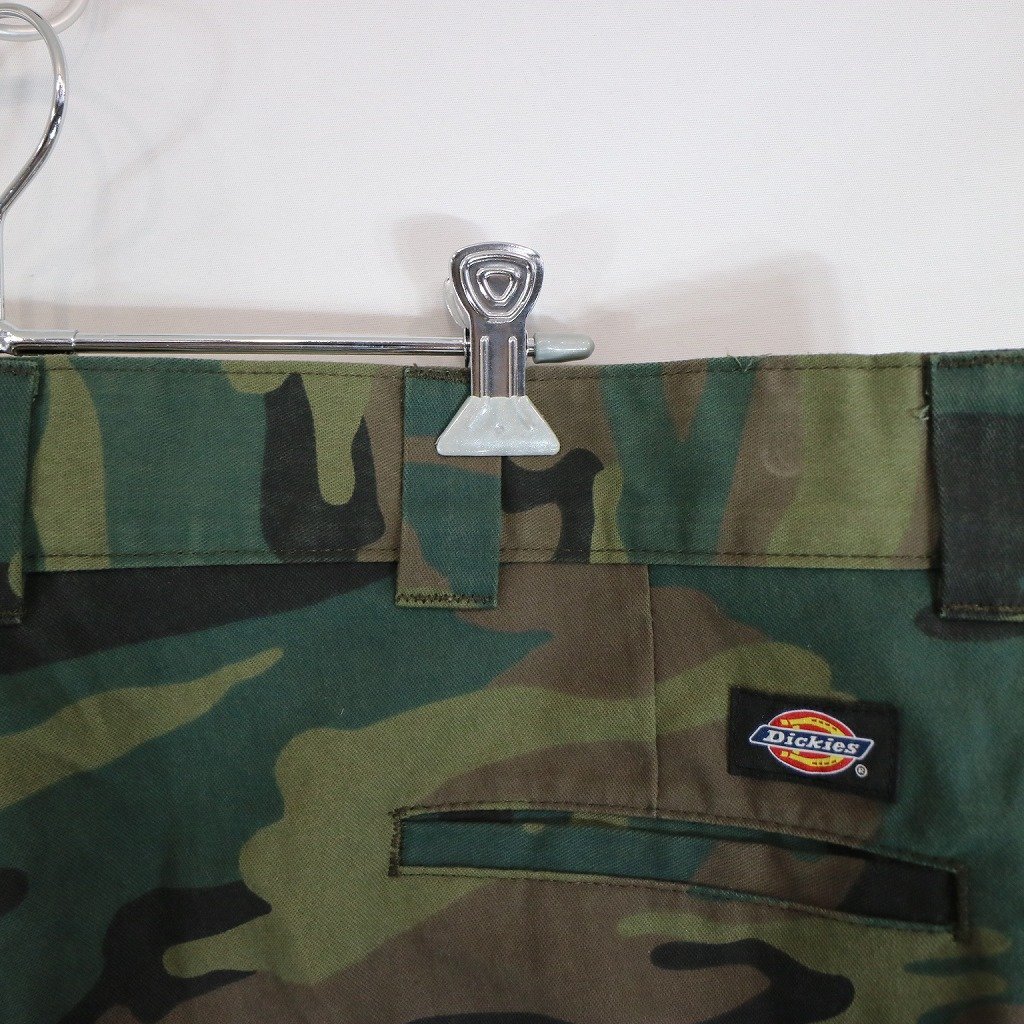 Dickies ディッキーズ パンツ ミリタリー カモフラージュ ダークグリーン (メンズ 40/32) N7994 /1円スタート_画像5