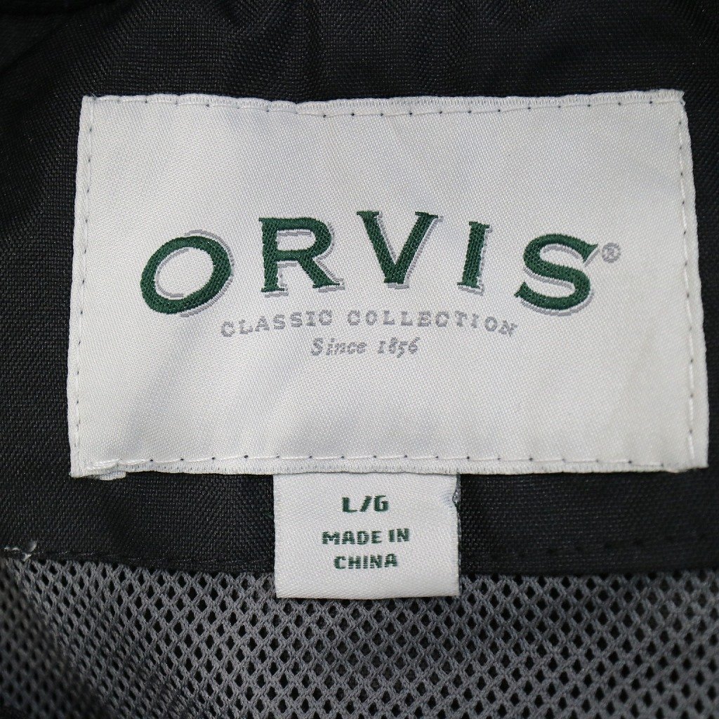 SALE// ORVIS オービス マウンテンパーカー アウトドア アウター ブラック (メンズ L) O6964_画像5