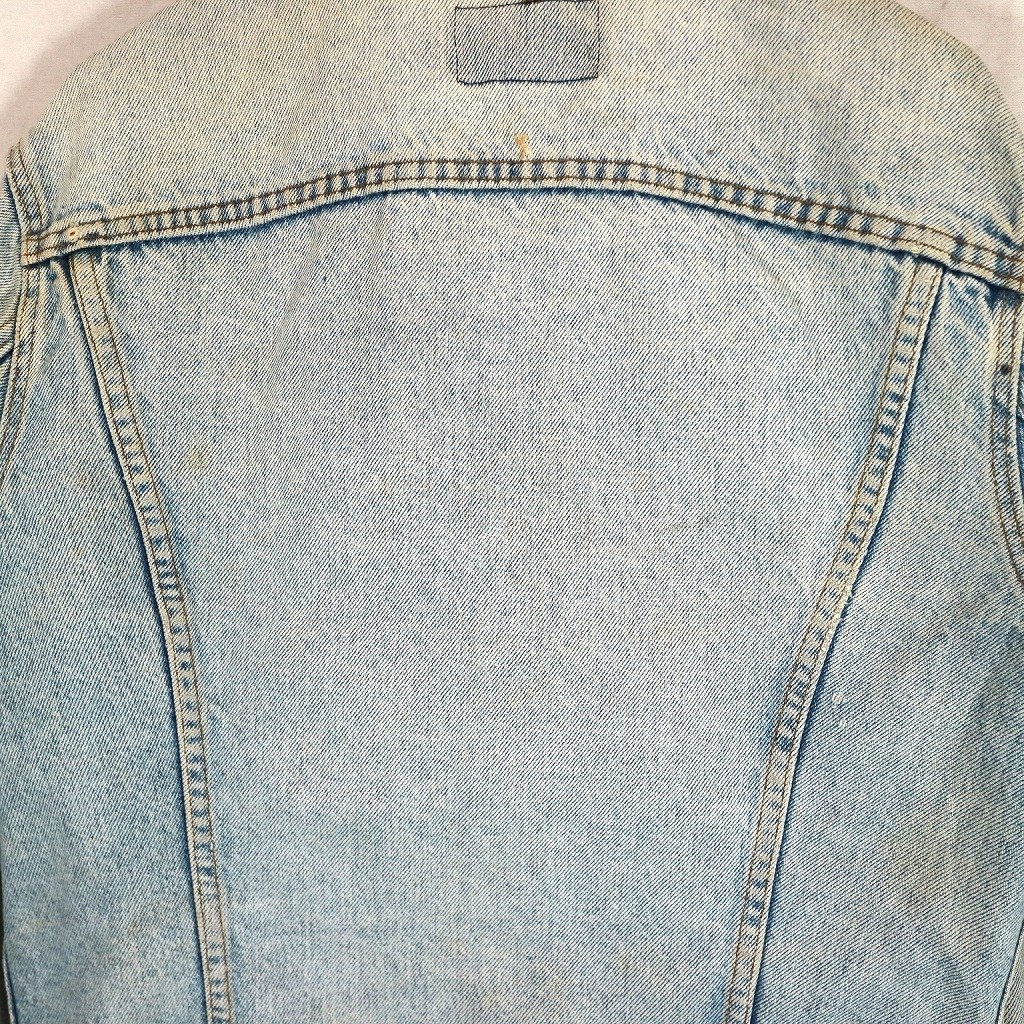 USA製 Levi's リーバイス 4th デニムジャケット アメカジ 紙タグ ブルー (メンズ 40) N9381 /1円スタート_画像4